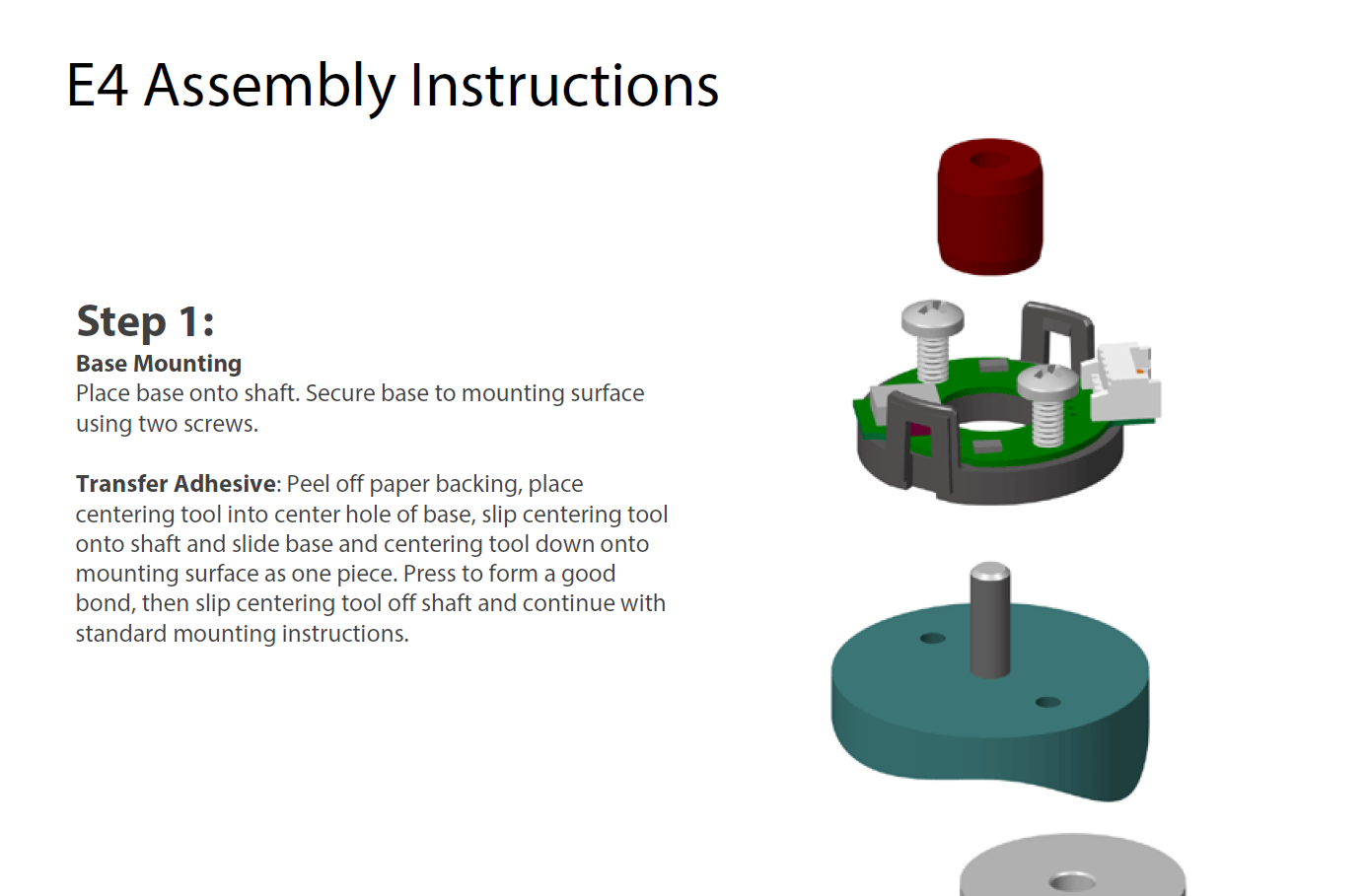 E4 Assembly Instructions Screenshot Assembly Instructions