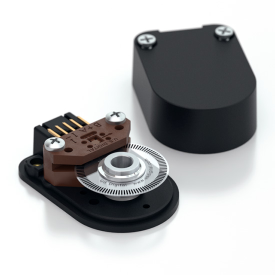 Motor Encoder Depicted