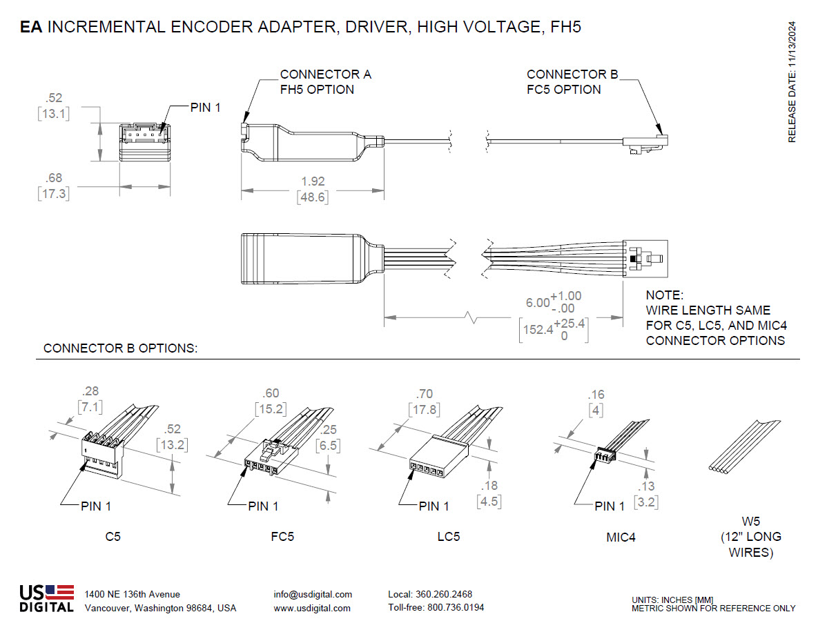 EA D H 5 X WEB (1) Mechanical Drawing